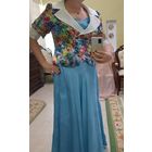 Костюм вечерний из тафты (натуральный шелк 100%) р 52-54