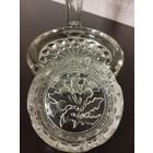 Пепельница "Чертополох" Гута Гортензия.