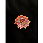 Брошь, винтаж, цветок