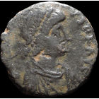 Фоллис, Флавий Аркадий/Гонорий (?), Римская Империя, С 1 Рубля! Смотрите другие лоты!