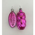 Елочные игрушки лист медведь цена за все К.20