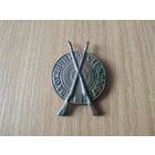 Нагрудный знак "За отличную стрельбу из винтовок". II степень. Российская империя, РИА, начало прошлого века.(2).