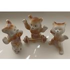 Статуэтки фарфоровые. Мишки Олимпийские Спортсмены.