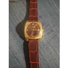 Часы восток au10.+ новый кожаный ремешок