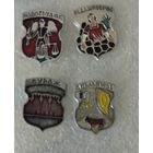 Значки. Из серии гербы древних городов Беларуси.