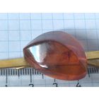 Зажим для галстука янтарь