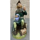 Фарфоровая статуэтка Royal Doulton Робин Гуд 1984 год. Англия. 20 см.