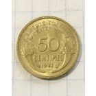 50 сантим 1941 года Франция, отличная!
