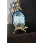 Керамическое, декоративное, настенное панно "Модам Моне", клеймо, Goebel.