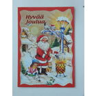 Финляндия с новым годом 1990-е  10х15 см