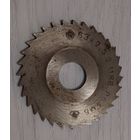 Фреза отрезная 63 мм. Сделано в СССР. Толщина  2,5 мм.    Посадка - 16 мм.  Материал - Р6М5.