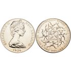 Новая Зеландия 1 доллар 1974 X Британские Игры Содружества UNC