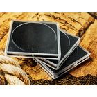 Квадрокапсула с дистанционной вставкой типа "Сделай сам" (без просечек) для монет (жетонов, медалей) диаметром до 40 мм. Торг.