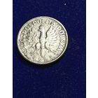 Польша 2 злотых 1925 года . Лондонский монетный двор . С 2 рублей .