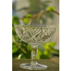 Ваза хрустальная   ( высота 15 см , диаметр 15 см )   ЦЕЛАЯ