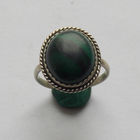 Винтажное кольцо малахит Диаметр 18.5 мм