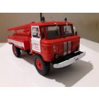 Авто МЧС "АЦ-30(66)-146" ("Легендар. Грузов. СССР"), на шасси "ГАЗ-66". Журнал и открытка прилагаются.