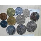 11 монет Малайзии и Индонезии