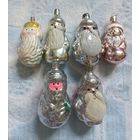 Елочные игрушки, стекло, дед мороз, поштучно