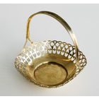 Конфетница серебряная, позолота, СССР, 1954-1958 гг.
