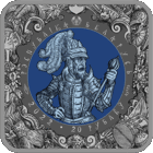 20 рублей 2022 Республика Беларусь Битва на Синих Водах пруф. сертификат