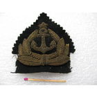 Кокарда шитая. Канитель. Морской Флот СССР, 1940 - 1950е годы. Командный состав