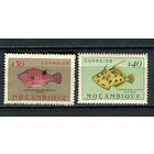 Португальские колонии - Мозамбик - 1951 - Рыбки - 2 марки. MNH и Чистая без клея.  (Лот 47HR)-TG3P4