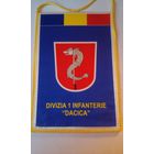 Вымпел 1 пехотной дивизии Румынии "ДАКСКАЯ"