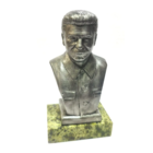 Бюст И.В. Сталин Олово/Змеевик