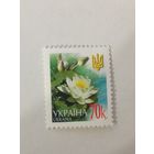 Марка пятого и шестого стандартного выпуска 2006 года - Кувшинка (Nymphaea alba)