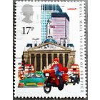 Марка Великобритания 1985 год 350 лет Королевской почтовой службе