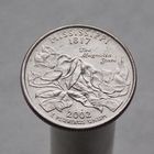США 25 центов 2002 P Миссисипи