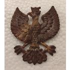 Кокарда Орёл. Польша 1919 год. РЕДКОСТЬ!!! RRR