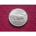США 25 центов 2006 г. Северная Дакота. P