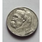 5 злотых 1934 г., легионер, Пилсудский