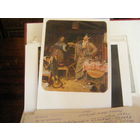 Открытка 1961 СССР Живопись Федотов Свежий Кавалер