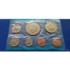 Сборка 1 доллар 50,25,10,5 и 1 центы 1973 США (UNC)В лоте 7 монет
