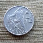 Werty71 Польша 5 злотых 1960 Рыбак