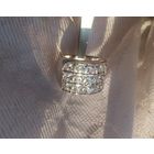 Кольцо  с цирконами - серебро 925