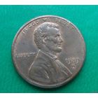 1 цент США 1989 г.в. D