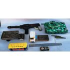 Жестяные игрушки машины и оружие из СССР. Как есть. Цена за все.