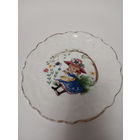 Декоративная тарелка костяной фарфор Англия