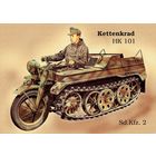 Цепь противоскольжения на Sd.kfz 2, Kettenkrad