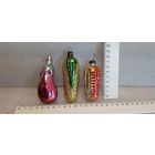 Ёлочные игрушки. Баклажан и початки кукурузы. 9-18