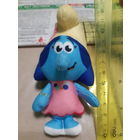 Смурфик. Мягкая фирменная игрушка.