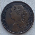 Великобритания 1 фартинг 1860 г. Виктория