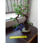 Статуэтка цветок 30 на 22 см.