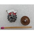 Знак-фрачник ПНР.  SPD, ГТО. тяжёлый, винт