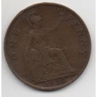 1 пенни 1930 Великобритания король Георг V