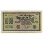 Германия, 1000 марок 1922 год.